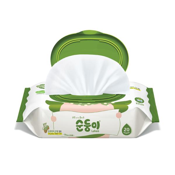 Soondoongi Lohas Baby Wipes 20pc