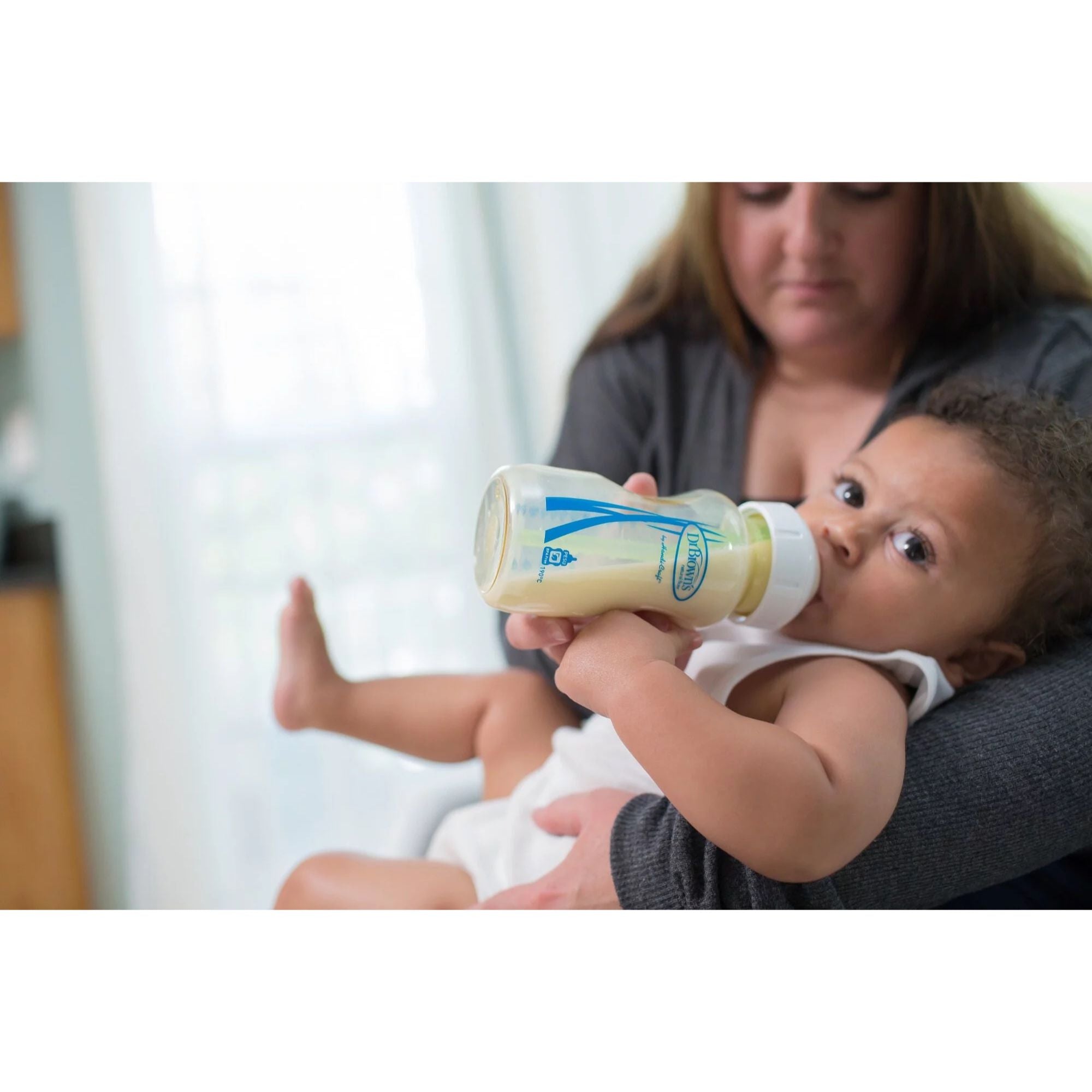 Dr Brown's Options+ Anti-Colic Bottle w/ Breast-Like Nipple - PESU 5oz
